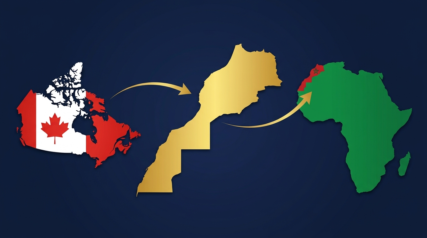 Ambition Continentale : Canada -> Maroc -> Afrique